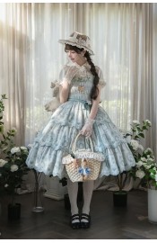 Nuit De Cellophane Peter Rabbit Blouse Top Skirt JSKs and OPs(Reservation/Full Payment Without Shipping)